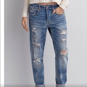 American Eagle Boy Fit Cropped